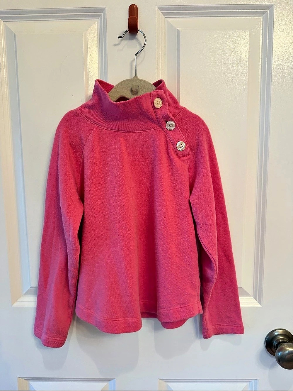 Crewcuts Pink Cowl Neck Sweater